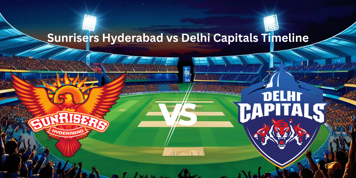 Sunrisers Hyderabad vs Delhi Capitals Timeline 2013-2025 IPL