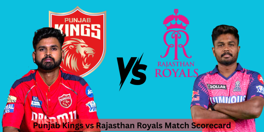 Punjab Kings vs Rajasthan Royals Match Scorecard