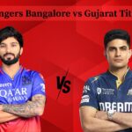 Royal Challengers Bangalore vs Gujarat Titans Timeline
