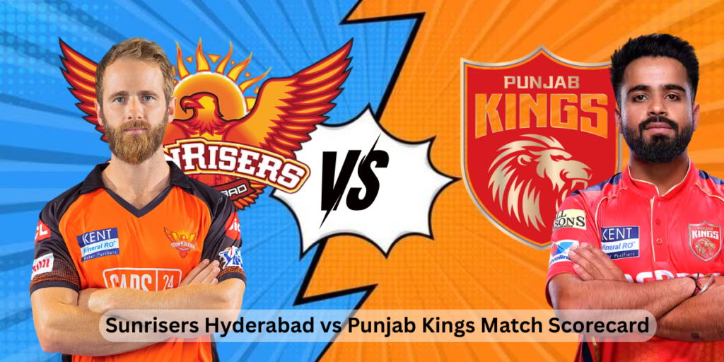 Sunrisers Hyderabad vs Punjab Kings Match Scorecard