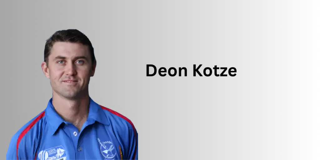 Deon Kotze Profile – Age, Career Info & Stats