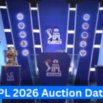 IPL 2026 Auction Date