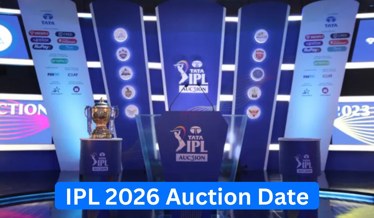 IPL 2026 Auction Date
