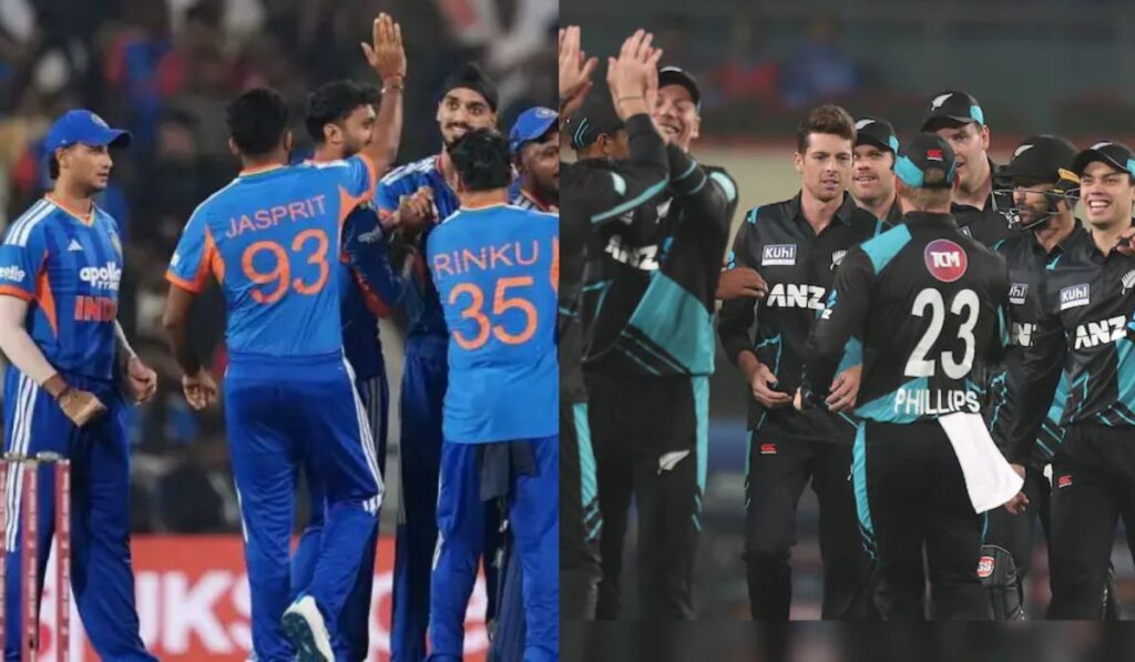 India National Cricket Team vs New Zealand National Cricket Team Timeline