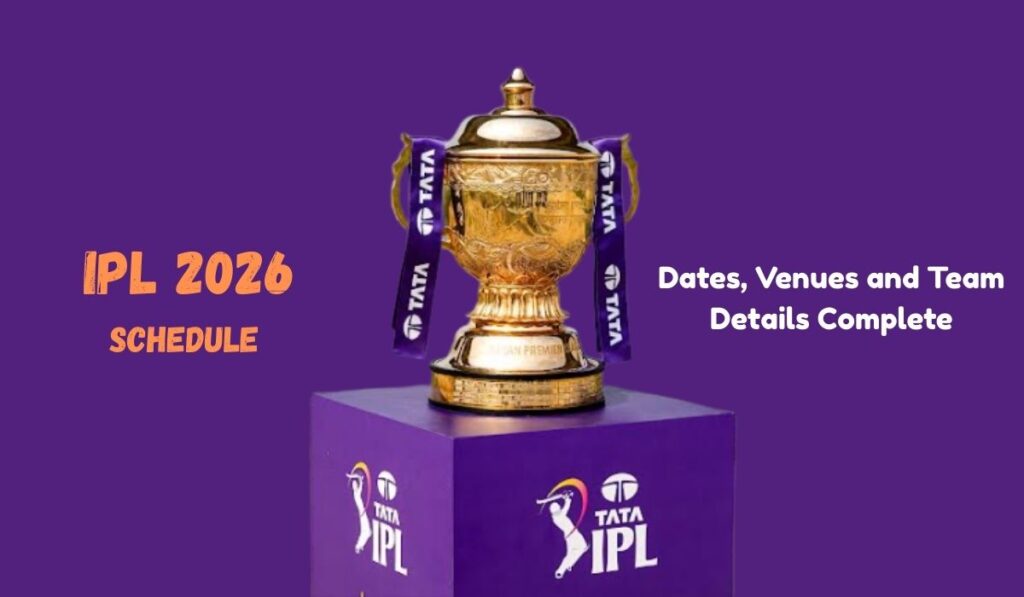 IPL Schedule 2026