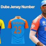 Shivam Dube Jersey Number: India and CSK Jersey No. 25 Explained