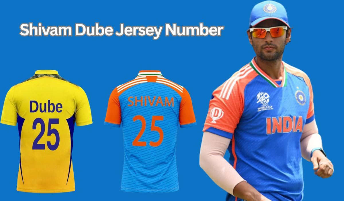 Shivam Dube Jersey Number: India and CSK Jersey No. 25 Explained