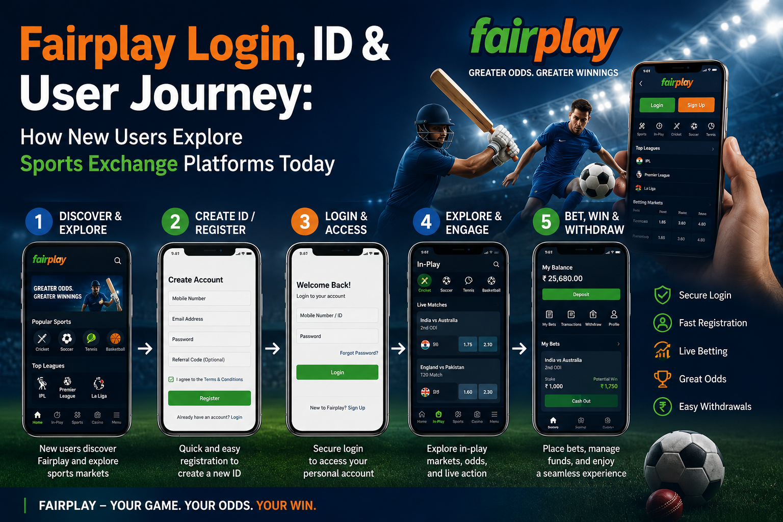 Fairplay Login, ID & User Journey How New Users Explore Sports Exchange Platforms Today