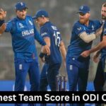 Highest Team Score in ODI Cricket