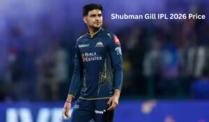Shubman Gill IPL 2026 Price