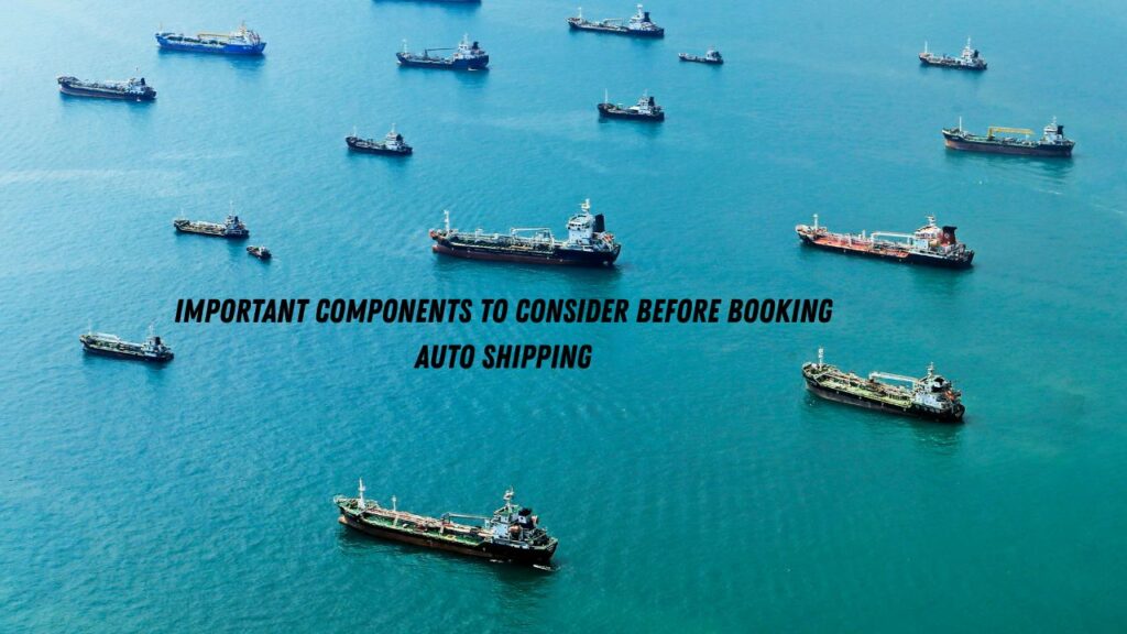 Important Components to Consider Before Booking Auto Shipping