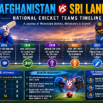 Afghanistan National Cricket Team vs Sri Lanka National Cricket Team Timeline