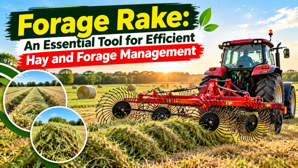 Forage Rake: An Essential Tool for Efficient Hay and Forage Management