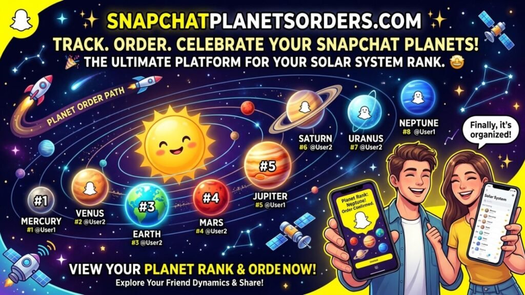 SnapchatPlanetsOrders com: A Clear Guide to Snapchat Planets, Friend Solar Systems, and Planet Order
